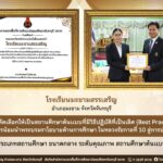 สถานศึกษาต้นเเบบ การน้อมนำพระบรมราโชบาย